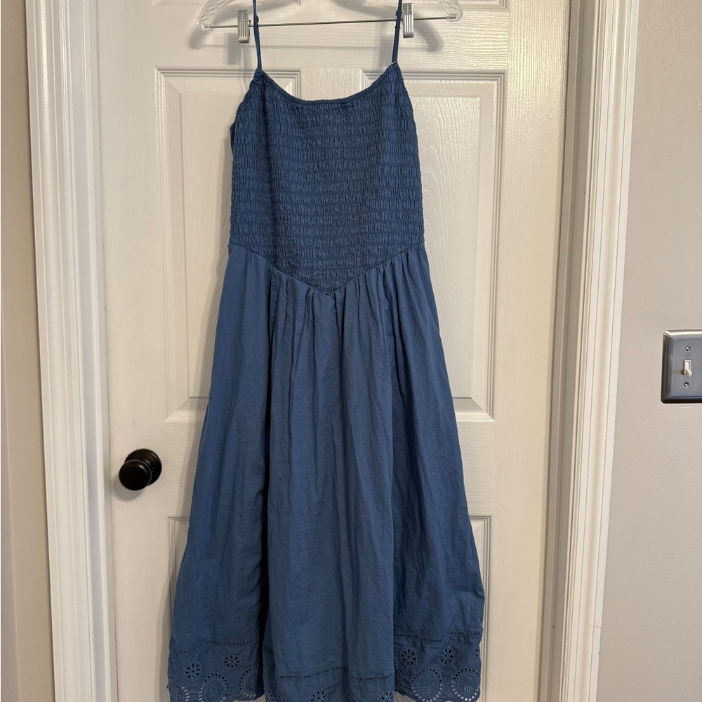 American Eagle Outfitters Blue Casual Dress